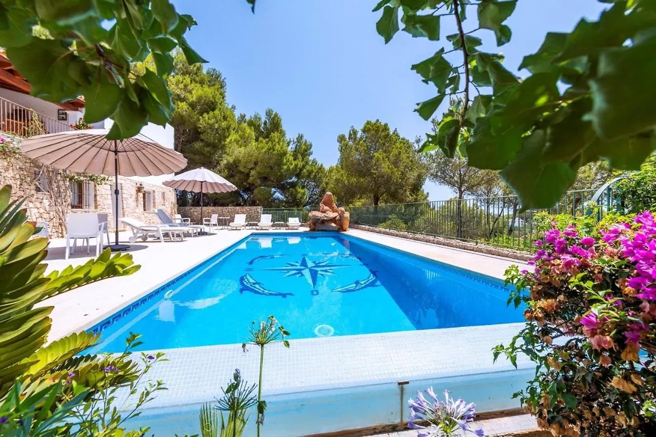 Villa Azumar, Piscina, Jardin Sant Carles de Peralta Espagne